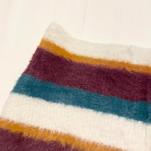 Free People Fig Jam Combo Ciara Fuzzy Mini Skirt Size Small - Picture 13 of 16